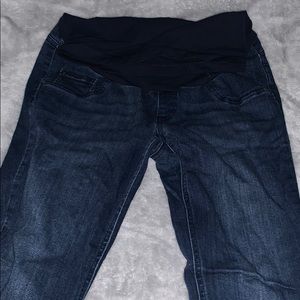 Indigo Blue Maternity Skinny Jeans